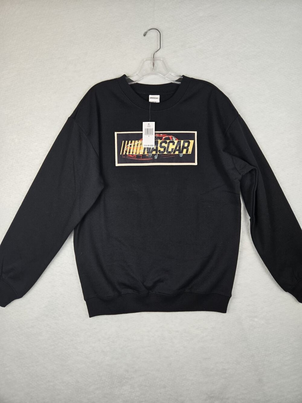 Vintage NASCAR Racing Daytona 500 Embroidered Crewneck Pullover Sweatshirt Small